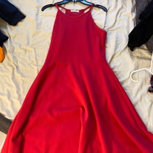 Women’s Pink high neck dress